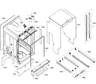Bosch SHXN8U55UC/06 cabinet diagram