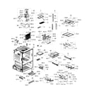 Samsung RF23HTEDBSR/AA-04 fridge diagram