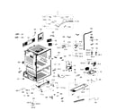Samsung RF23HTEDBSR/AA-05 cabinet diagram