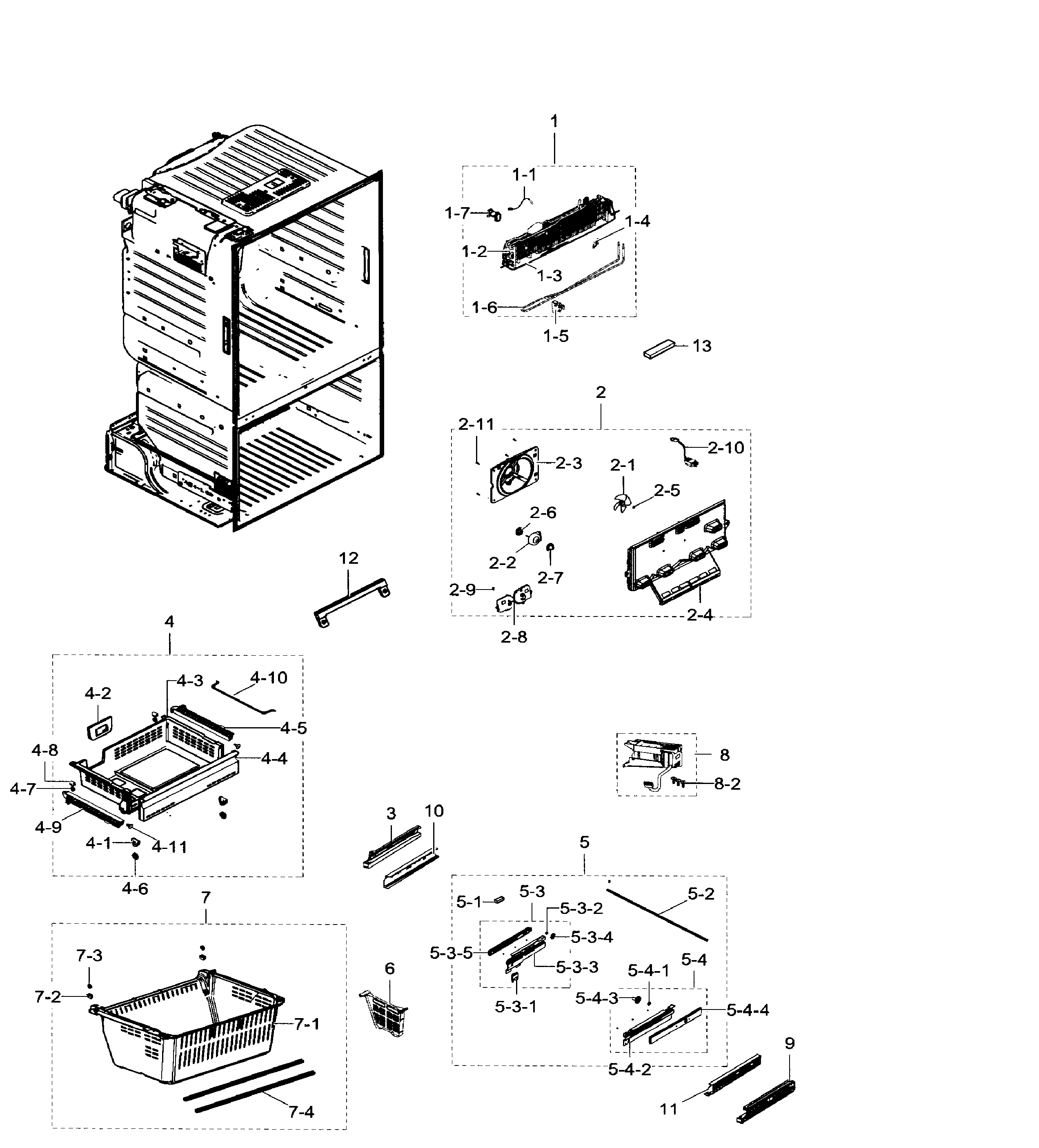 Freezer / icemaker