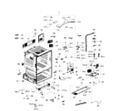 Samsung RF23HTEDBSR/AA-06 cabinet diagram