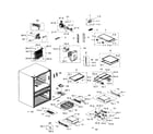 Samsung RF31FMEDBWW/AA-01 fridge diagram