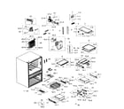 Samsung RF31FMEDBWW/AA-03 fridge diagram