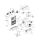 Samsung RF31FMEDBWW/AA-05 cabinet diagram