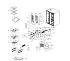 Samsung RS265TDRS/XAA-02 fridge diagram