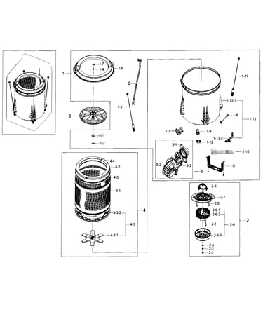 Tub section