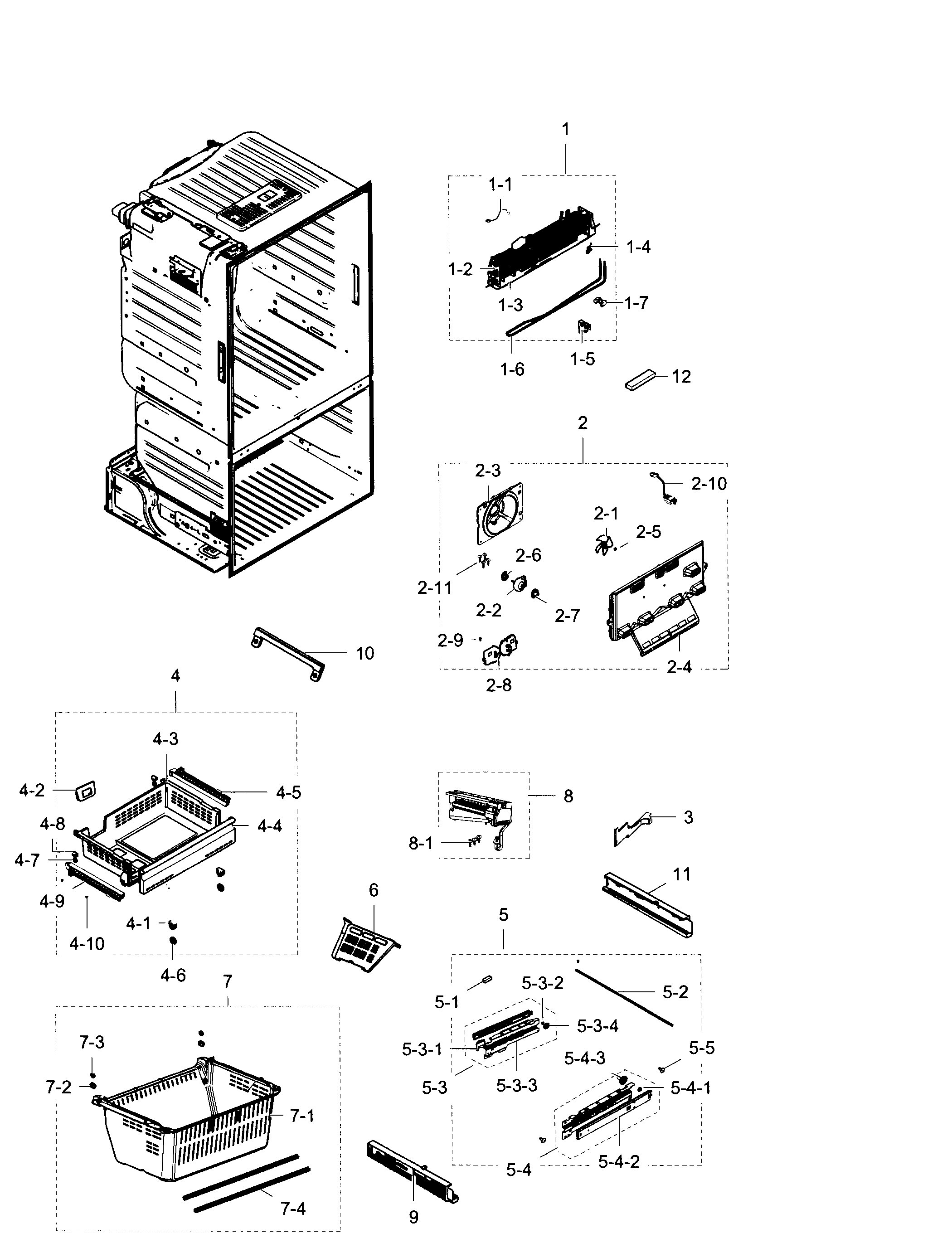 Freezer / icemaker