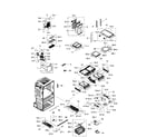 Samsung RF28HMEDBBC/AA-06 fridge / icemaker diagram