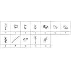 Samsung WF350ANR/XAA-01 wire holders diagram