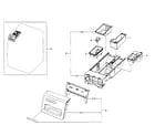 Samsung WF350ANR/XAA-04 drawer diagram