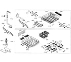 Bosch SHX57C05UC/14 racks diagram