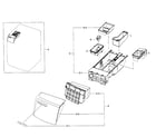 Samsung WF520ABP/XAA-01 drawer diagram