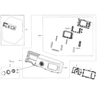 Samsung WF520ABP/XAA-04 control panel diagram