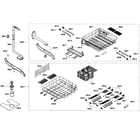 Bosch SHX57C05UC/31 racks diagram