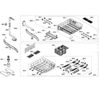 Bosch SHX57C05UC/38 racks diagram
