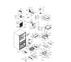 Samsung RF31FMEDBBC/AA-01 fridge diagram