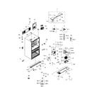 Samsung RF31FMEDBBC/AA-01 cabinet diagram