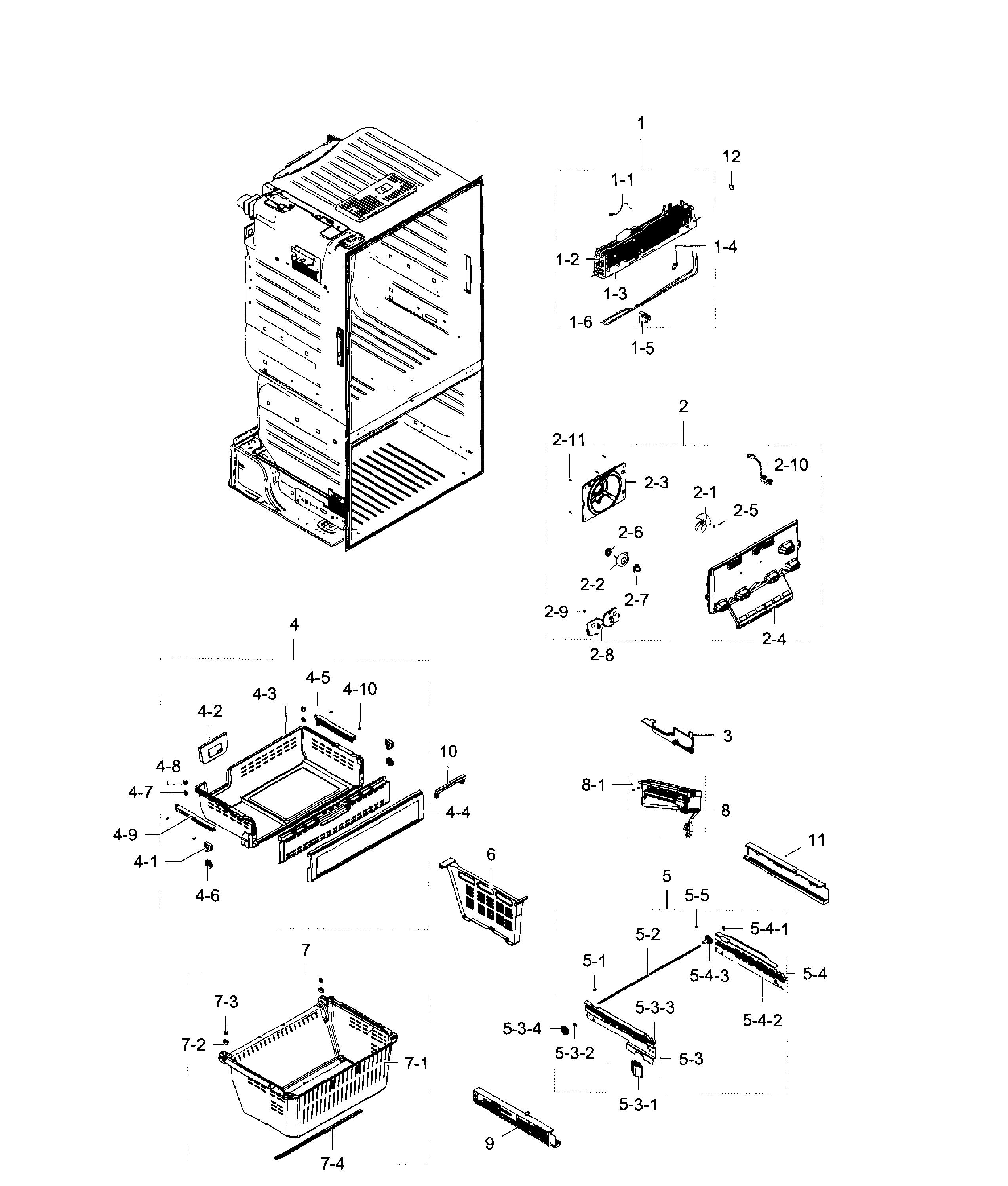 Freezer / icemaker