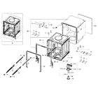 Samsung DW80H9970US/AA-01 tub diagram