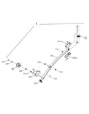 R-pedal arm set