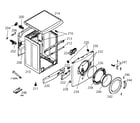 Bosch WFL2060UC/01 cabinet diagram