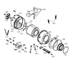 Bosch WFL2060UC/01 drum diagram