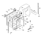 Bosch SHX55M05UC/52 cabinet diagram