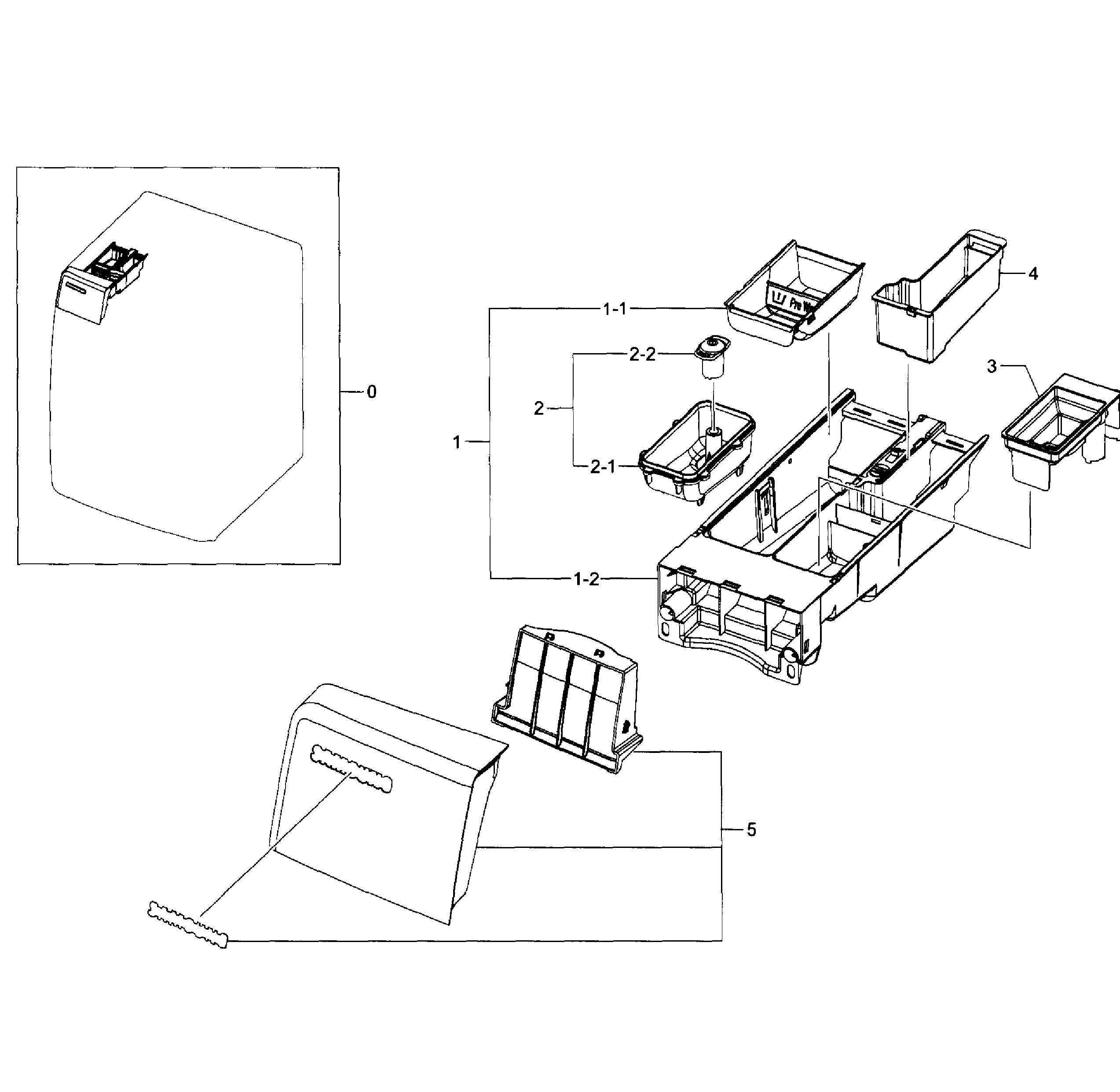 Drawer section