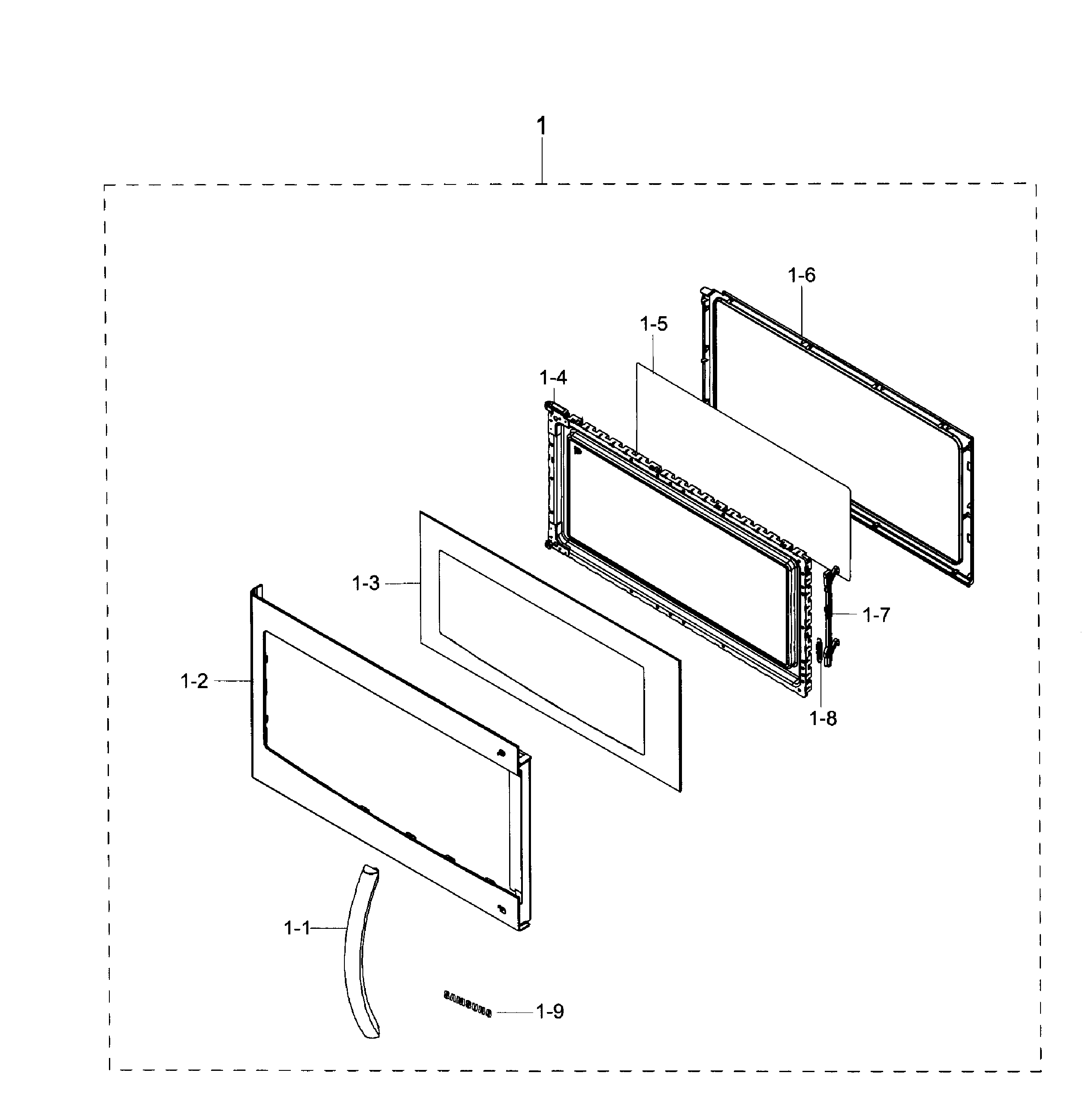 Door section