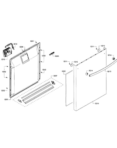 Door section
