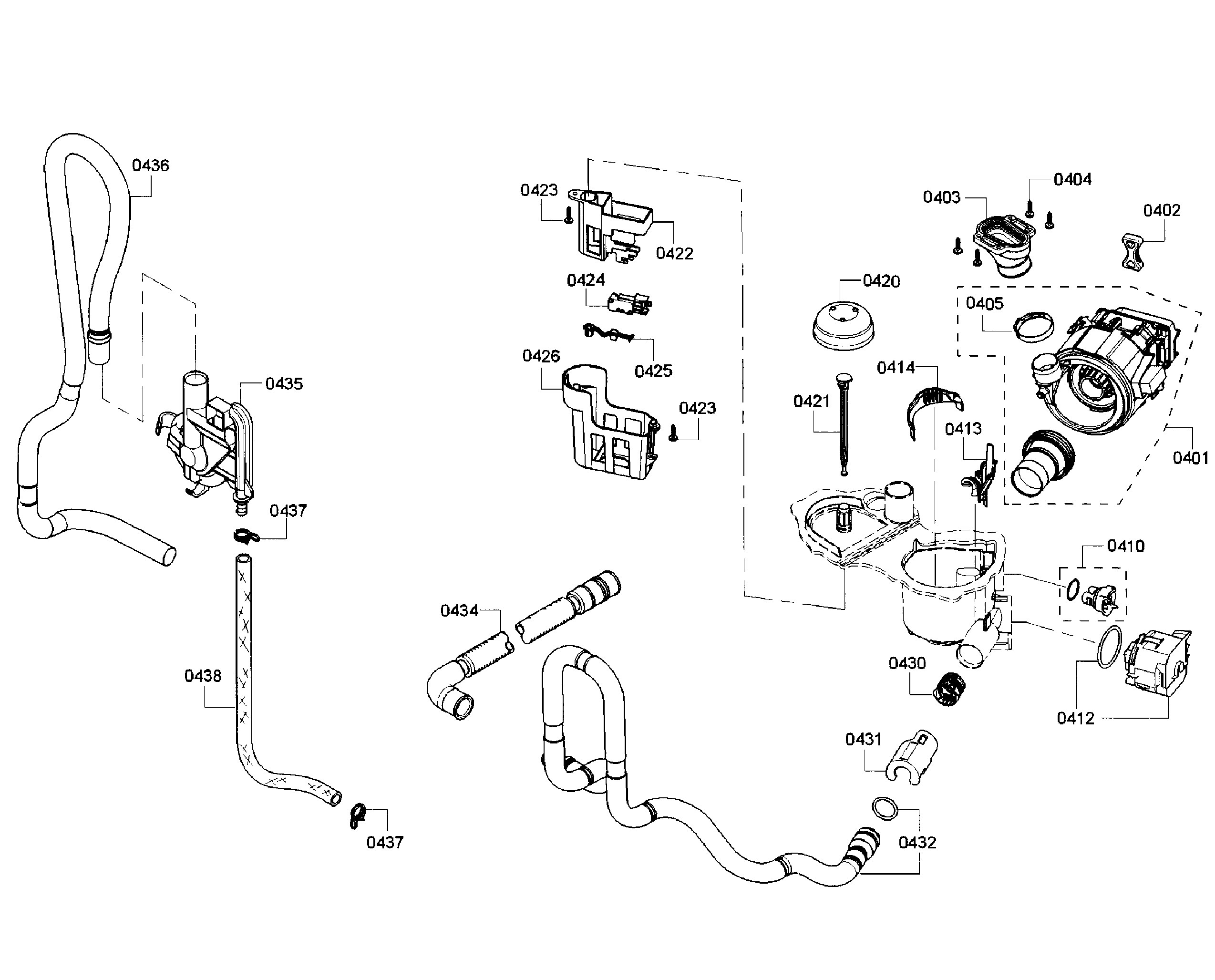 Pump section