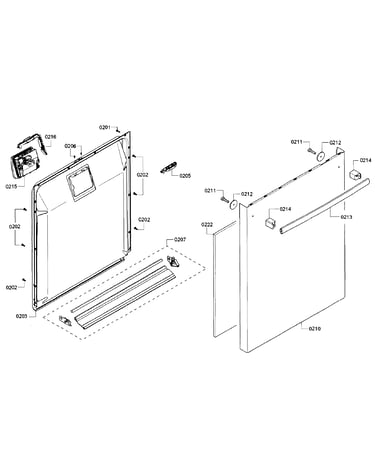 Door section