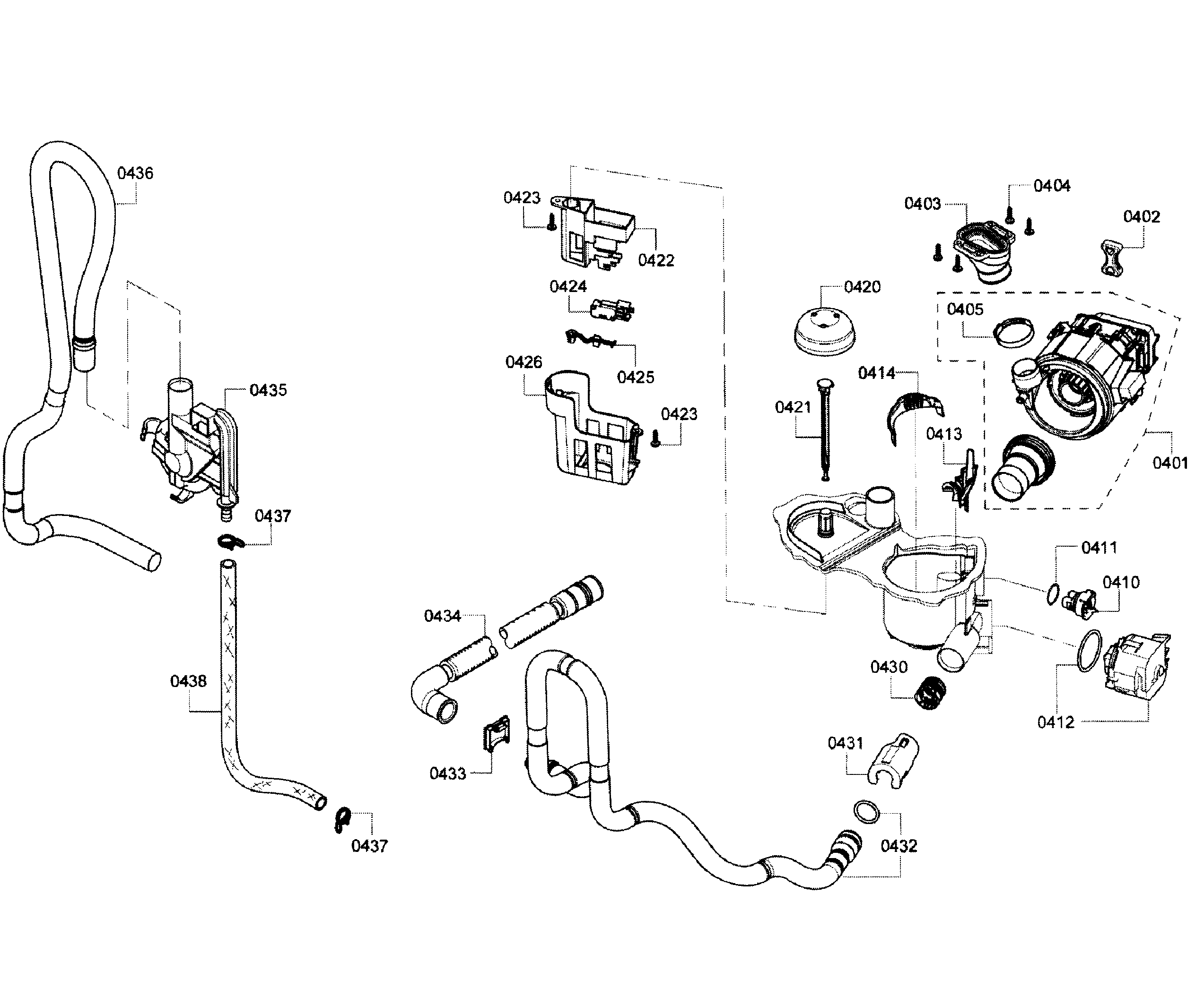 Pump section