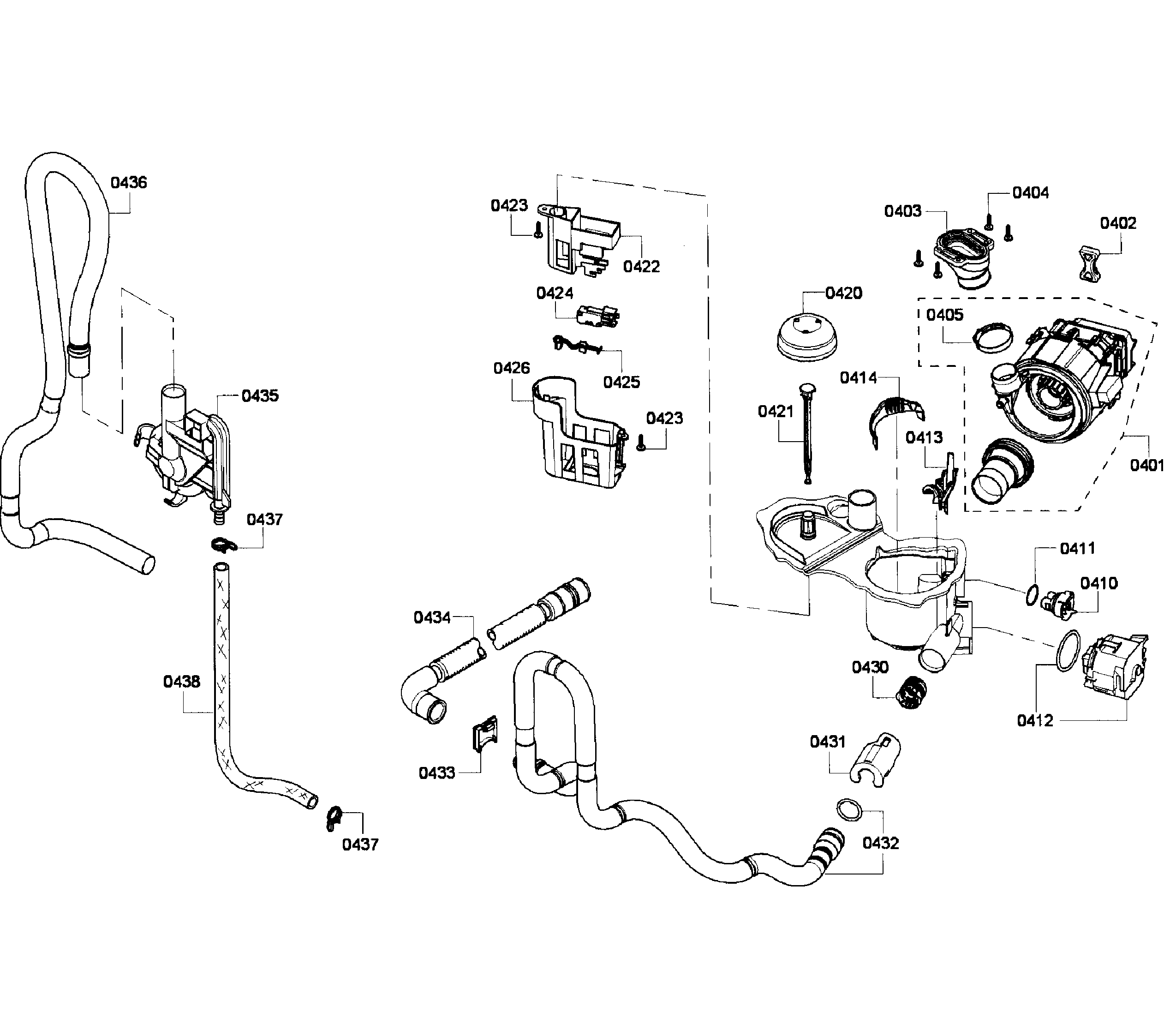 Pump section