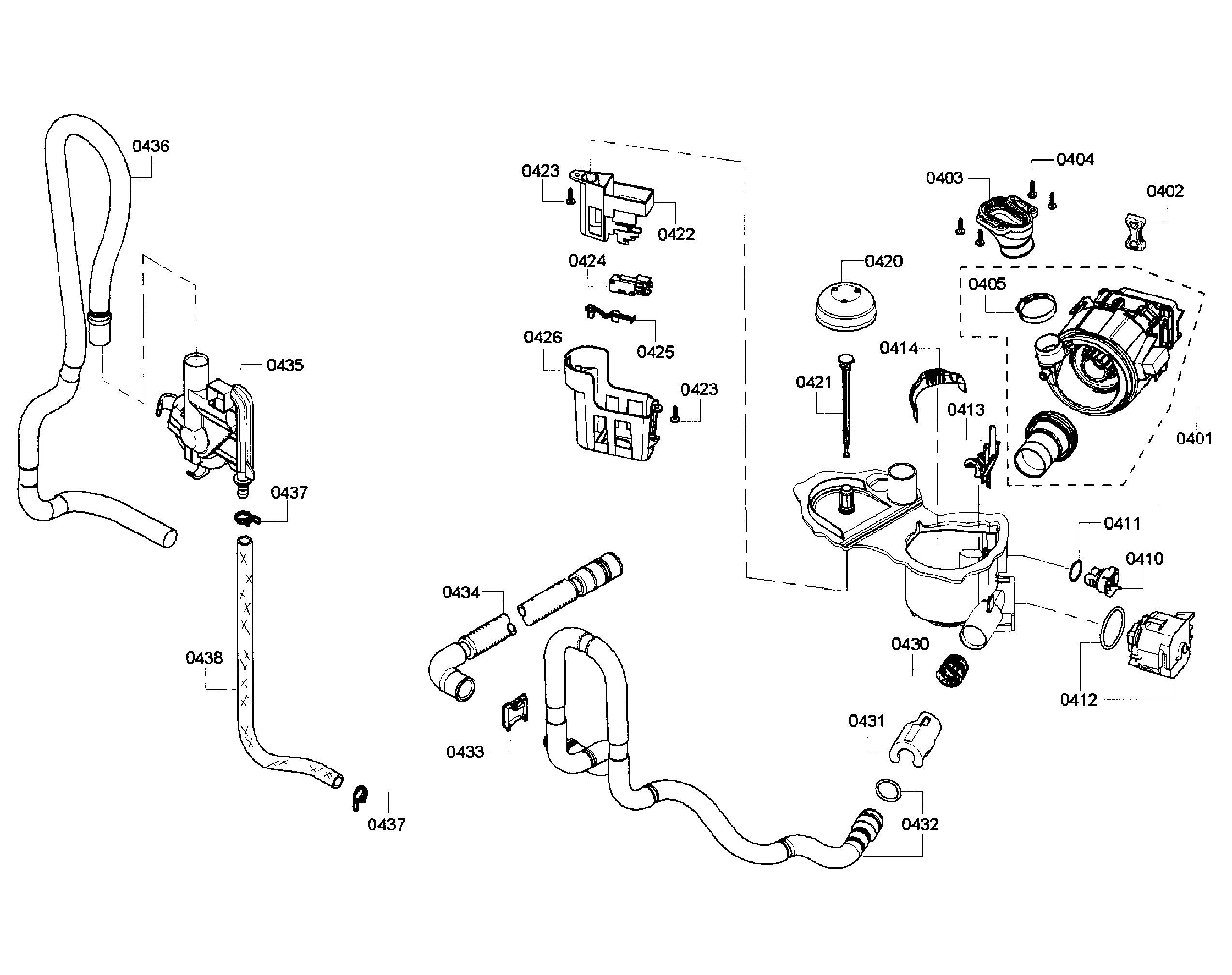 Pump section