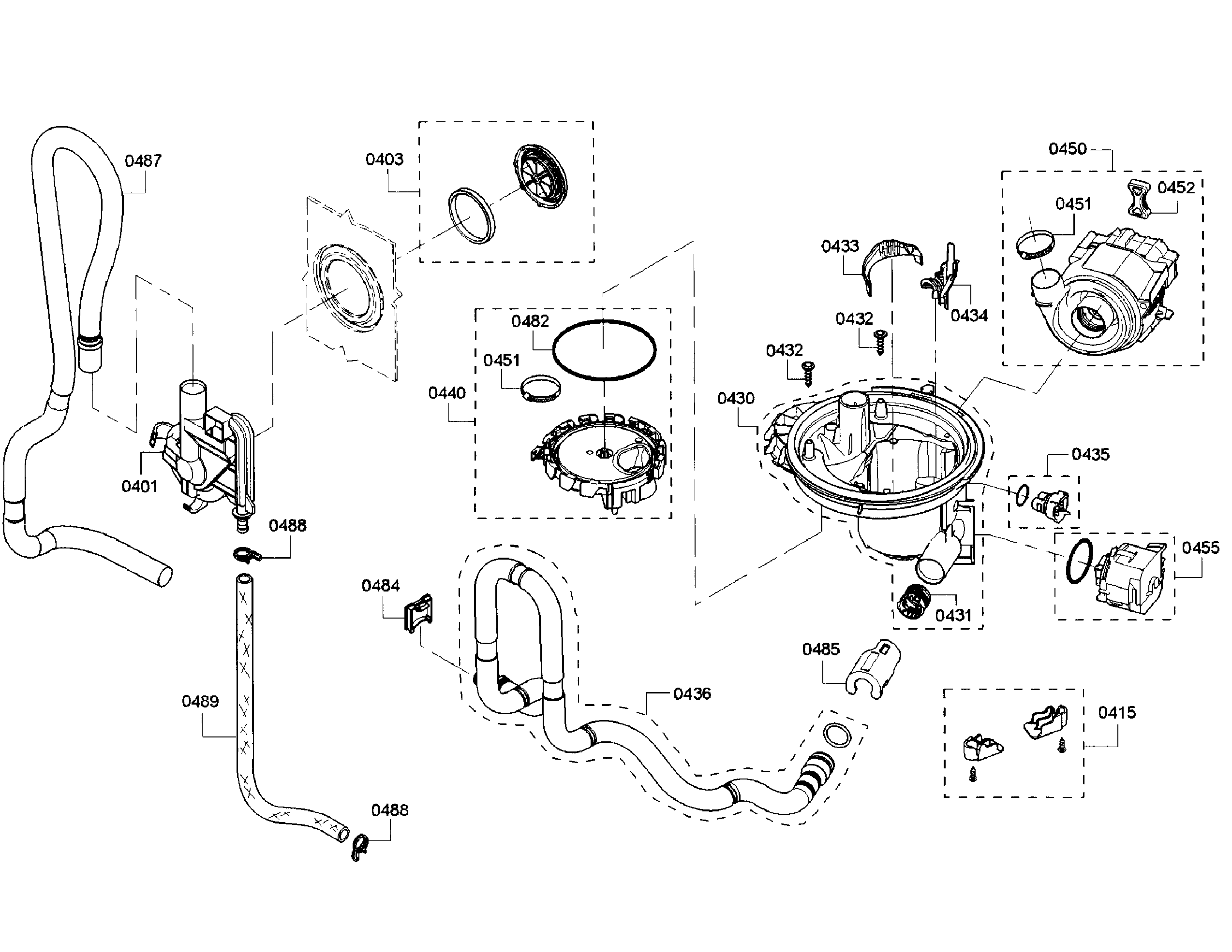 Pump section