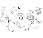 Bosch SHX3AR72UC/22 pump section diagram