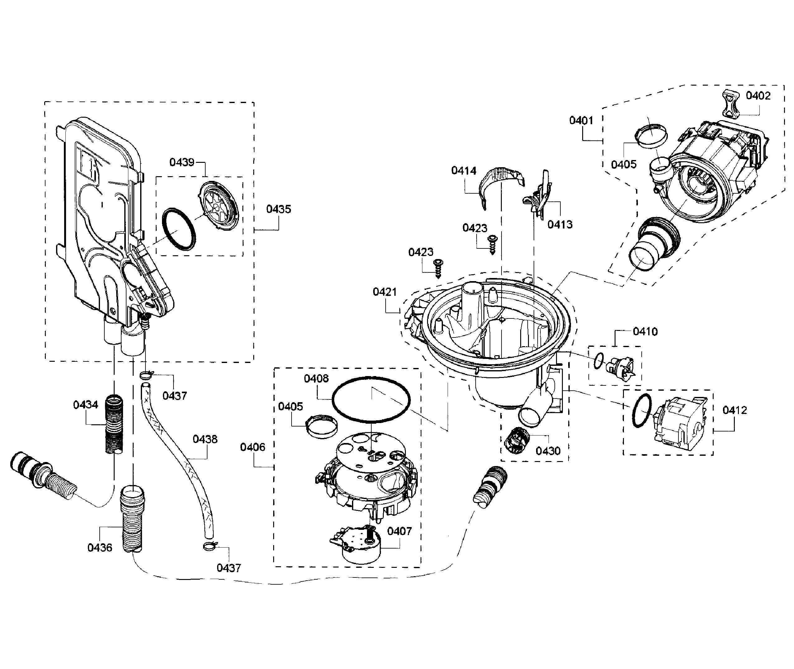 Pump section