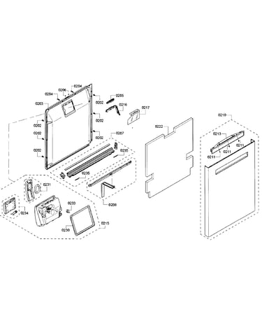 Door section