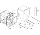 Bosch SHP68T55UC/07 cabinet diagram
