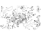 Bosch SHP68T55UC/07 base section diagram
