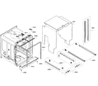 Bosch SHP68TL5UC/07 cabinet diagram