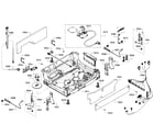 Bosch SHP68TL5UC/07 base section diagram