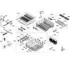 Bosch SHP68TL5UC/07 baskets diagram