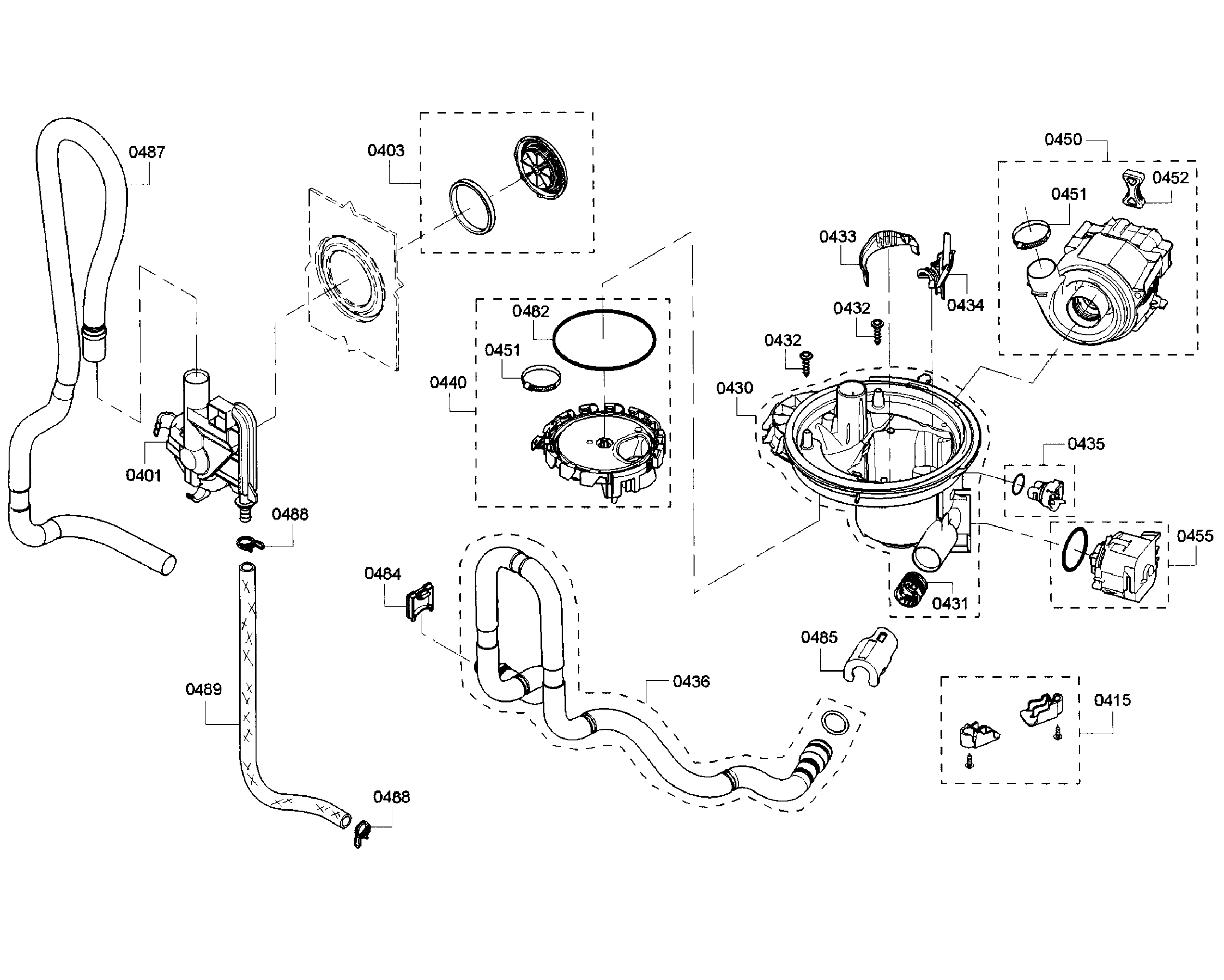 Pump section