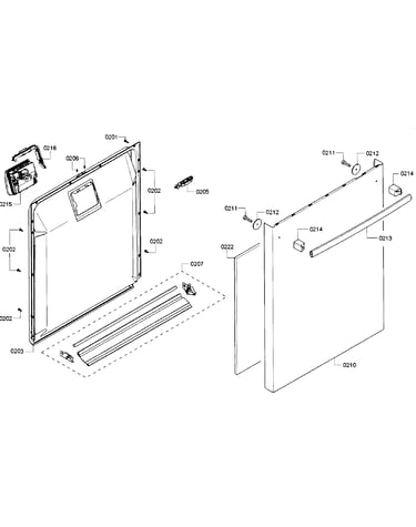 Door section