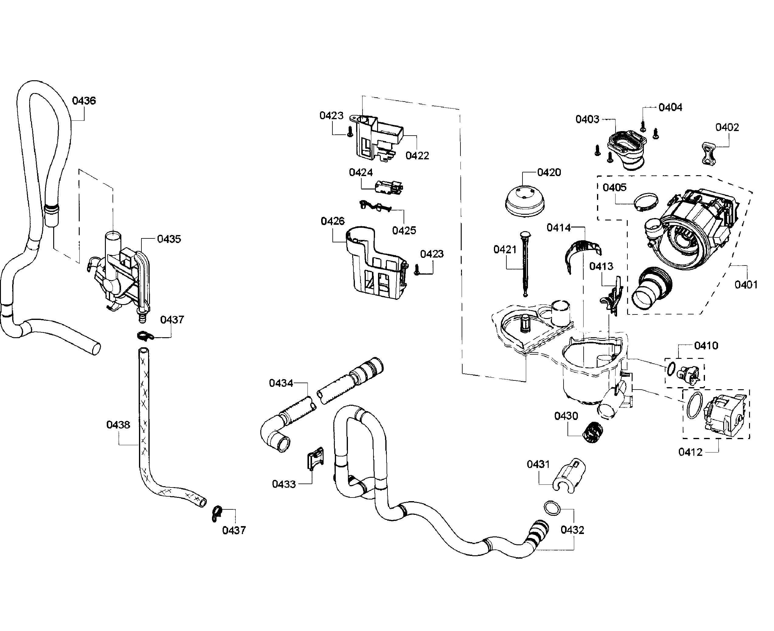 Pump section