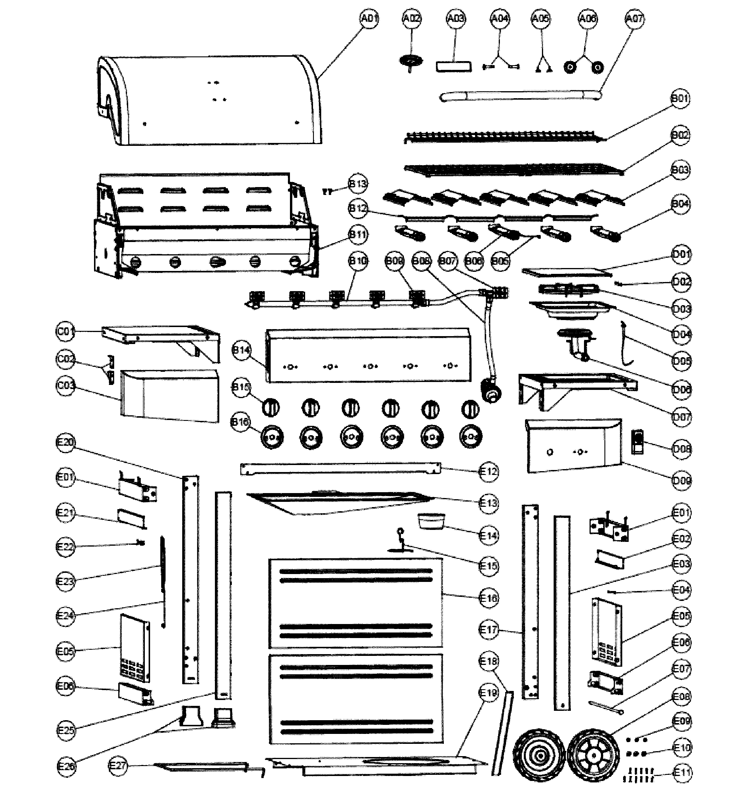 Gas grill