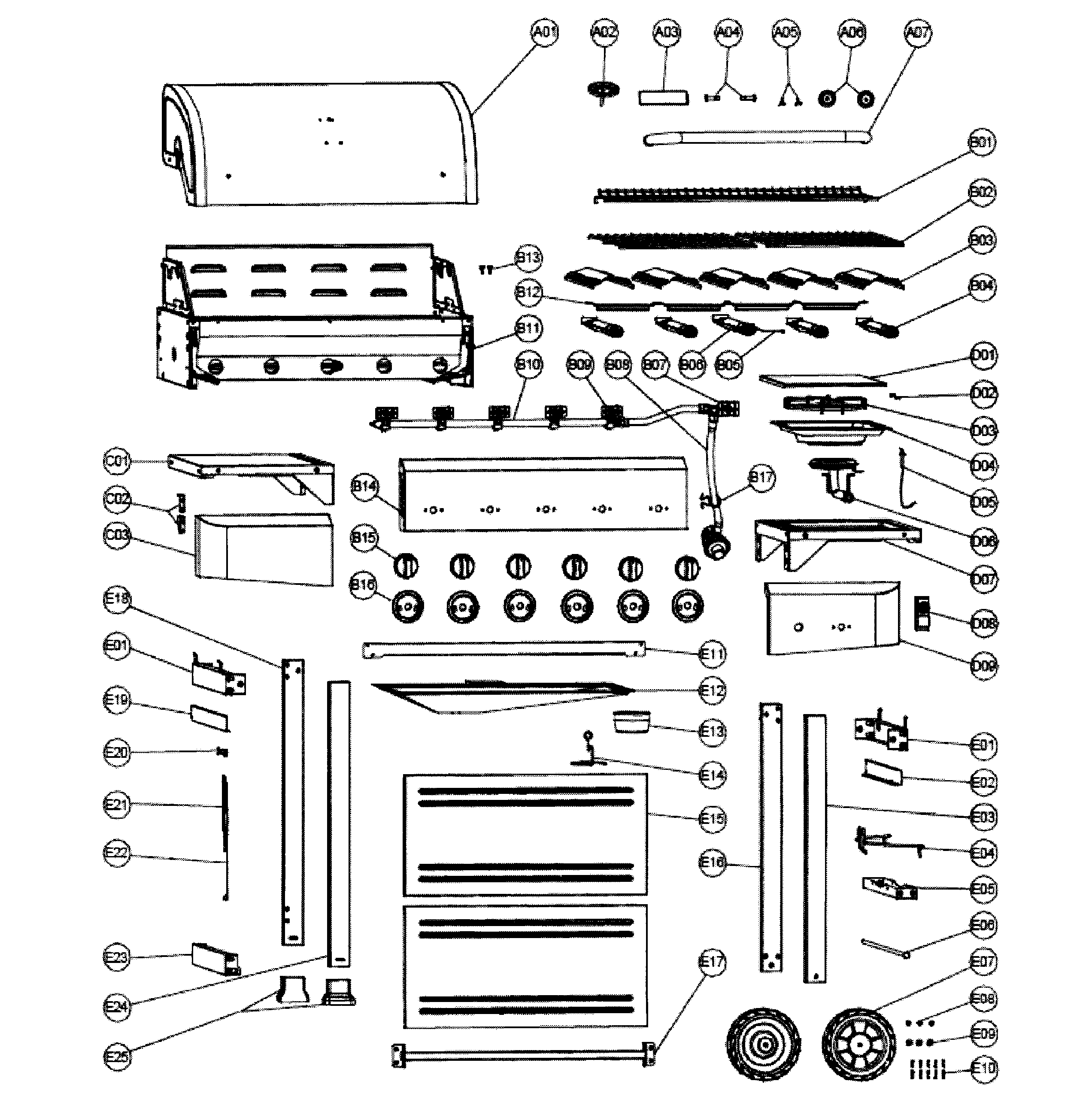 Gas grill