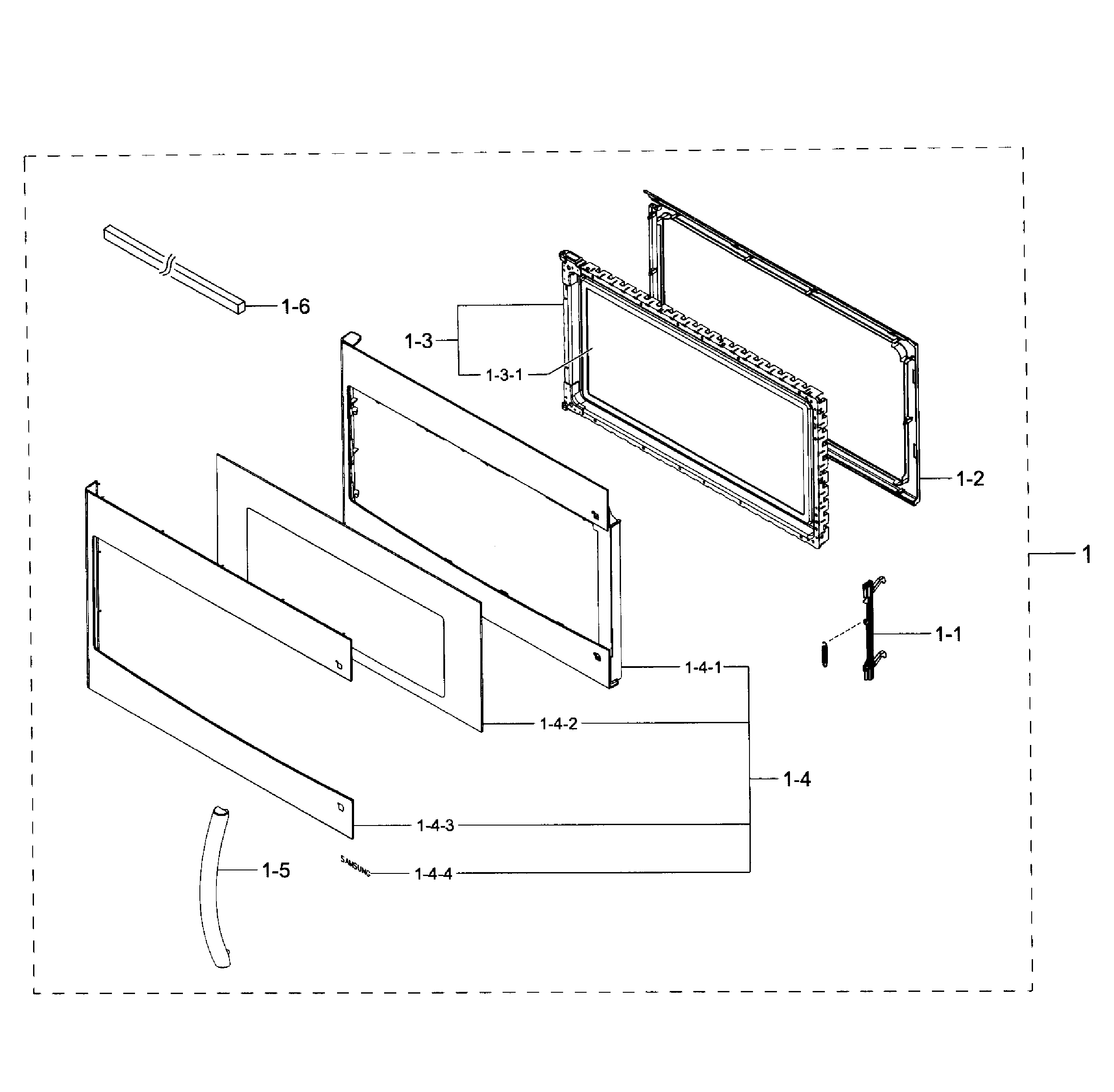 Door section